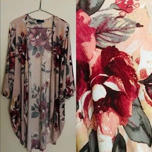🪴Eclipse Floral Wrap Cardigan